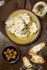 Product Food Photography | Melbourne Photography | Styled overhead shot of fetta cheese with ingredients