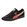 Product Footwear and Shoes Photography | Melbourne Photography | Mens black and orange runners with laces side shot on white background