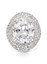Product Jewellery Photography | Melbourne Photography | Close up of large faceted diamond ring on white background