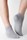 Product Footwear Photography | Melbourne Photography | Womens grey patterned ankle sock on model on white background