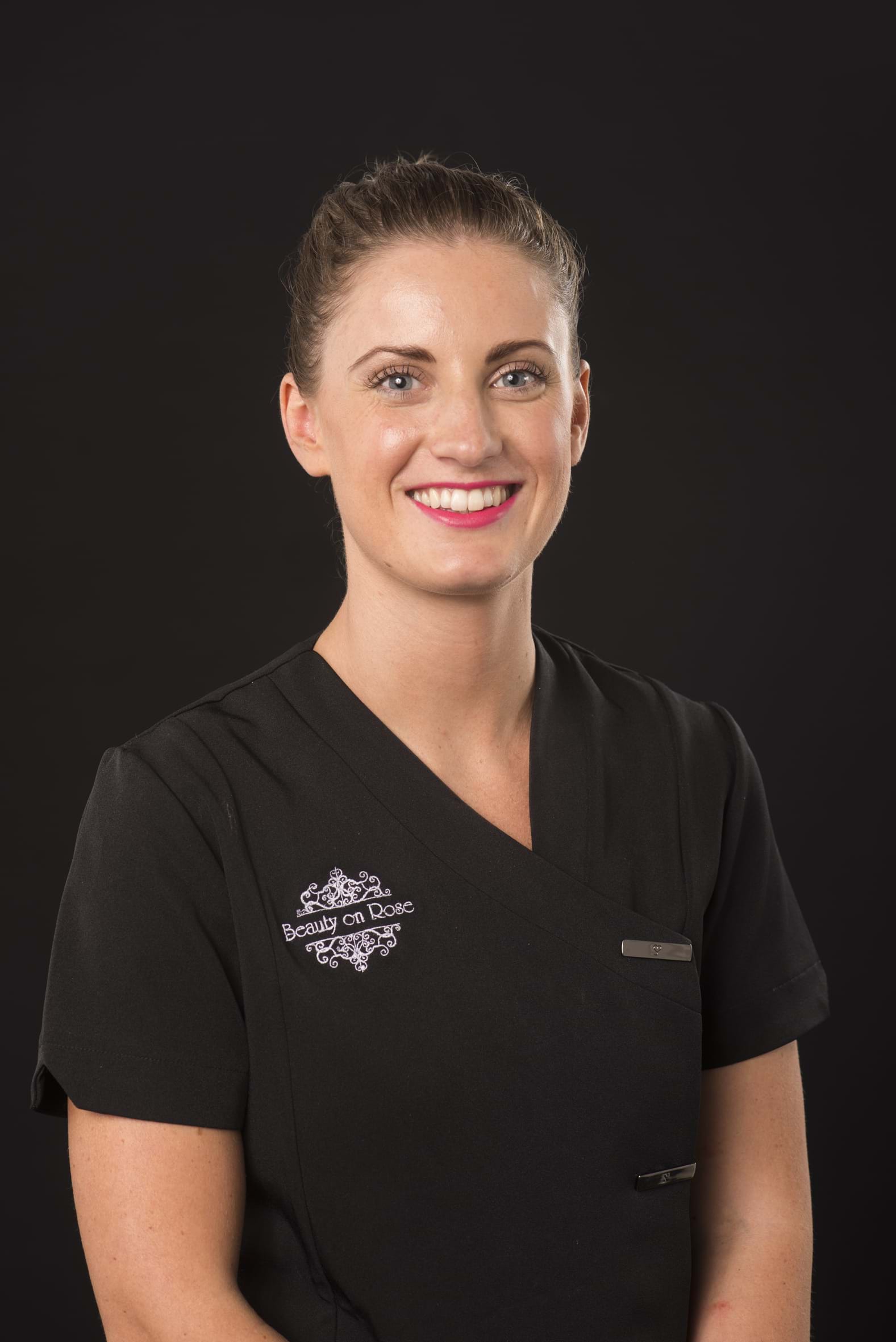 Corporate Portrait Photography | Melbourne Photography | Individual full body corporate portrait of woman on black background